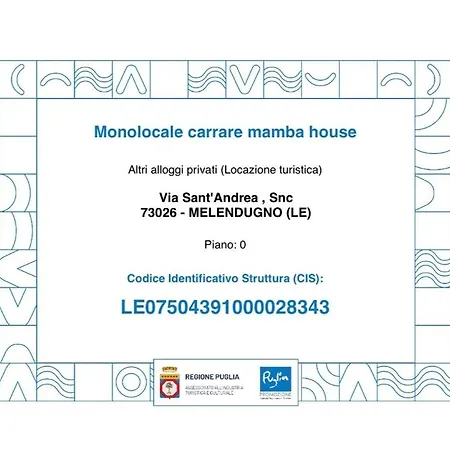 Appartamento Mamba House *